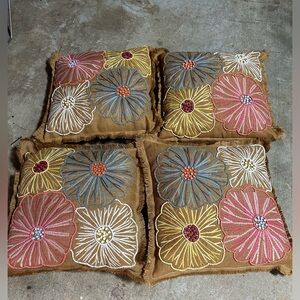 Set Of 4 Accent Pillows